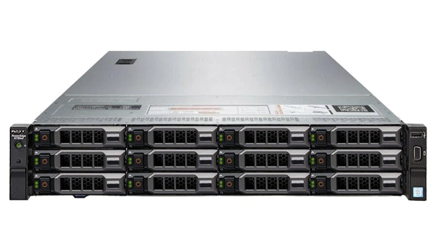 A picture of a Dell R730xd server